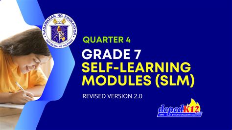 Grade 7 SLM Quarter 4 – DepEd Self Learning Modules Free .